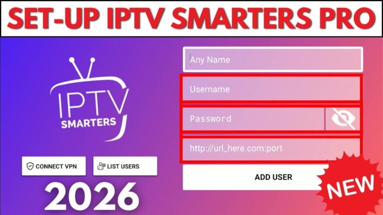 iptv smarters iptv smarters Guide: Playlisten und Xtream Codes richtig nutzen